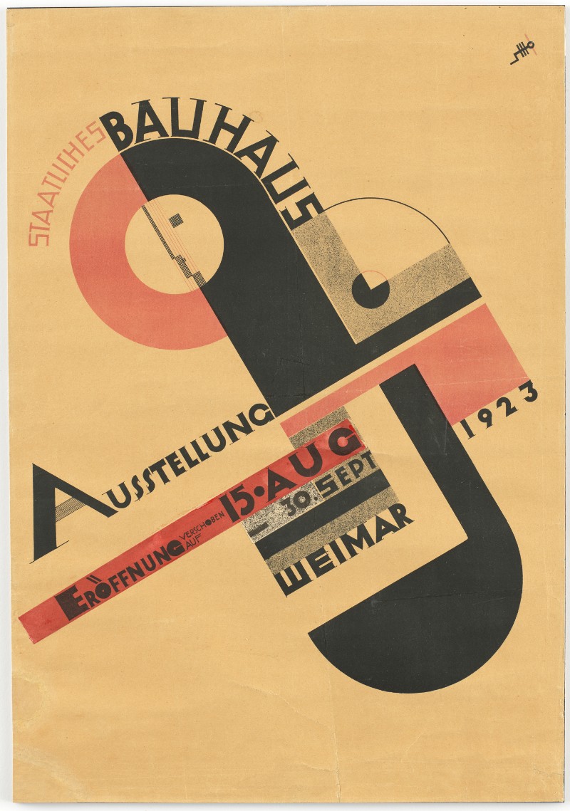 Bauhaus poster_Joost Schmidt